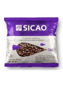 Chispas Sabor Chocolate Semiamargo Sicao