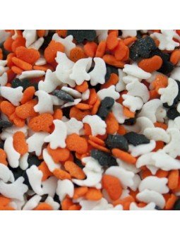 Sprinkles Confeti Comestible Fantasmas Mezcla Halloween Kerry