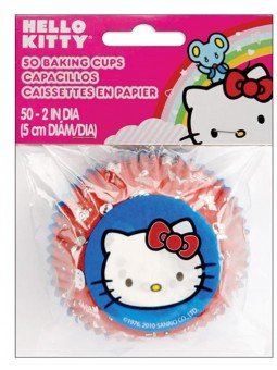Capacillo Hello Kitty 50 pzs Tamaño Standard