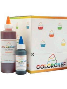 Colorchef Colorante Comestible líquido para aerógrafo o gelatina