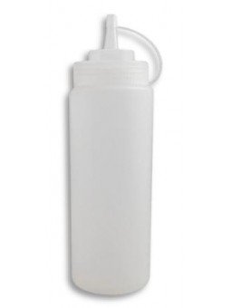Botella Dispensadora Plástico Blanca